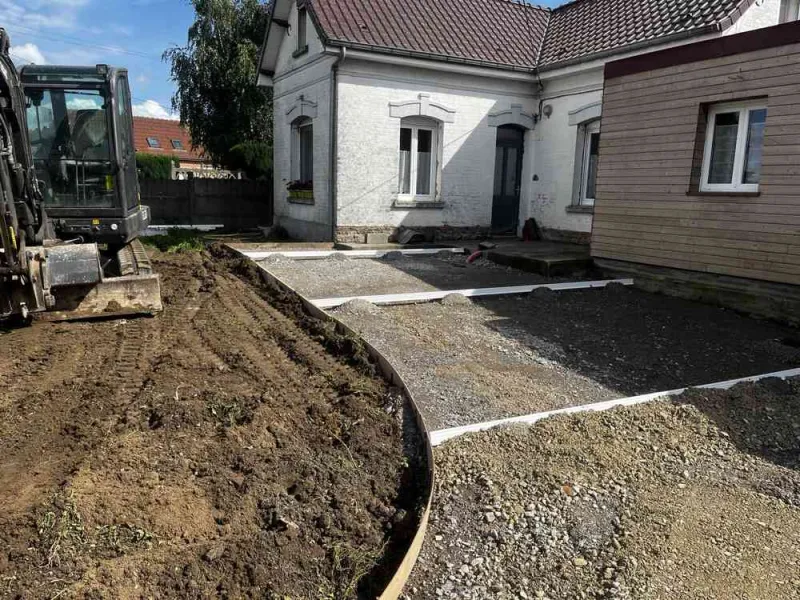 Création de terrasse sur mesure, Landrecies, Jacquinet Aménagements Extérieurs