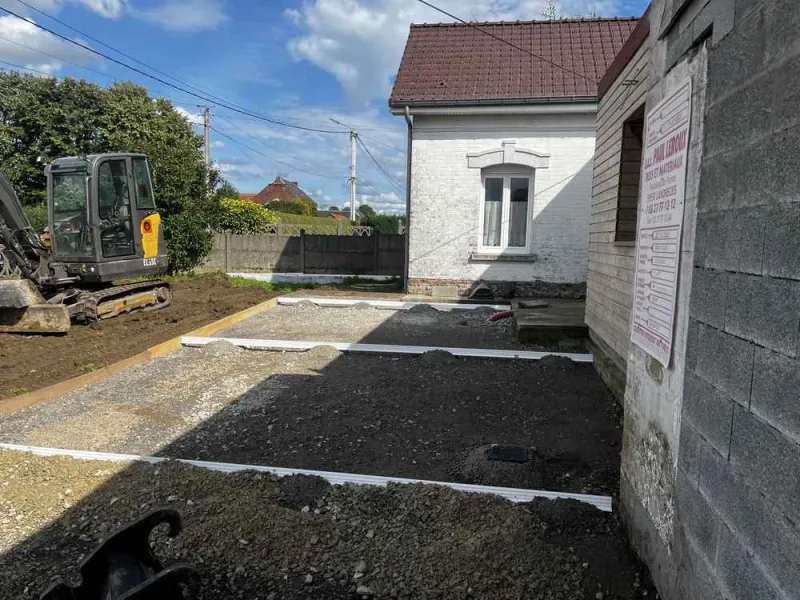 Création de terrasse sur mesure, Landrecies, Jacquinet Aménagements Extérieurs