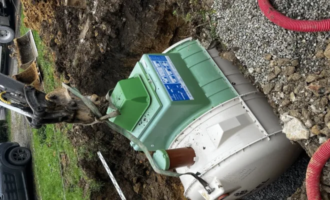 travaux de mise au norme de l'assainissement à LA GROISE, Landrecies, Jacquinet Aménagements Extérieurs