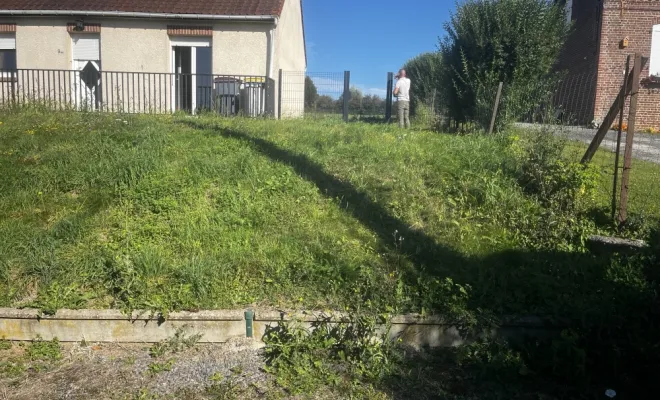 création d'une rampe d'accées sur la commune de la groise, Landrecies, Jacquinet Aménagements Extérieurs